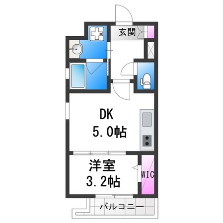 ラシーヌ住吉大社の物件間取画像